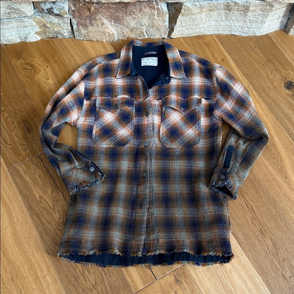 Free People Button Up Shirt